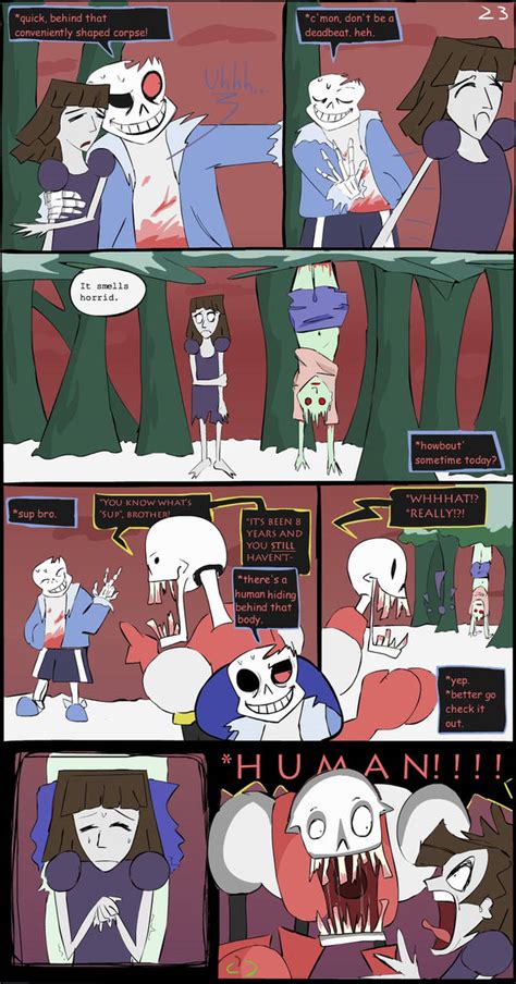 Horrortale Comic 23: Meet Papyrus by Sour-Apple-Studios on DeviantArt