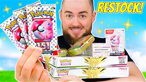 Der Deutsche Pokémon 151 RESTOCK ist DA! (Endlich) - YouTube