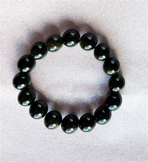 Onyx Crystal Bead Bracelet - Dragonfly Dreams