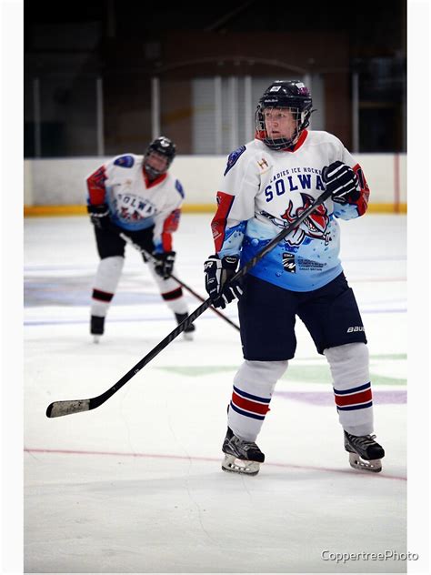 "Solway Sharks Ladies Ice Hockey" T-shirt by CoppertreePhoto | Redbubble