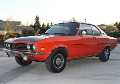 Mini Muscle: 1972 Opel Manta Rallye | Bring a Trailer