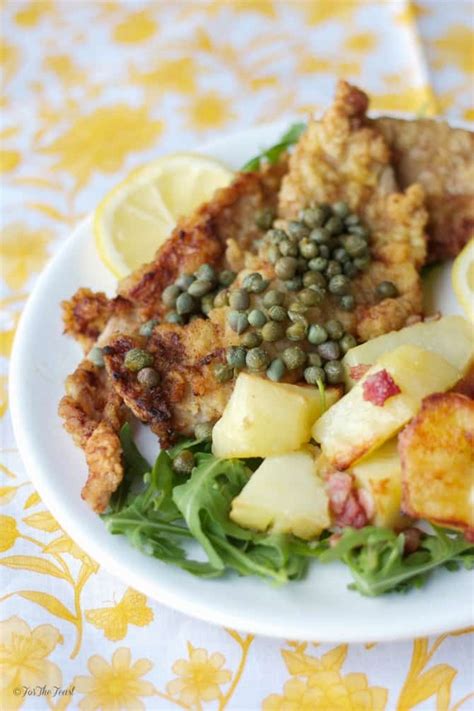 Veal Piccata with capers and lemon for an easy to manage weeknight