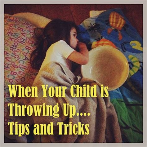 Tips for When Children are Throwing Up - Clumsy Crafter | Toddler throwing up, Remedies for ...