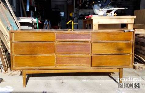 Modern Dresser Makover ~ Mid Century Chic - Prodigal Pieces