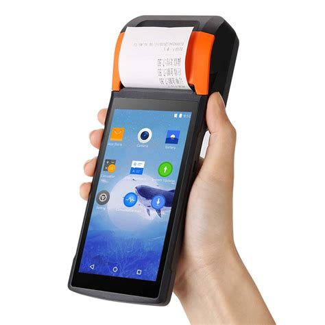 Sunmi V2 Wireless Data Handheld Android POS System, Handheld Cash Register Android POS, 50mm ...