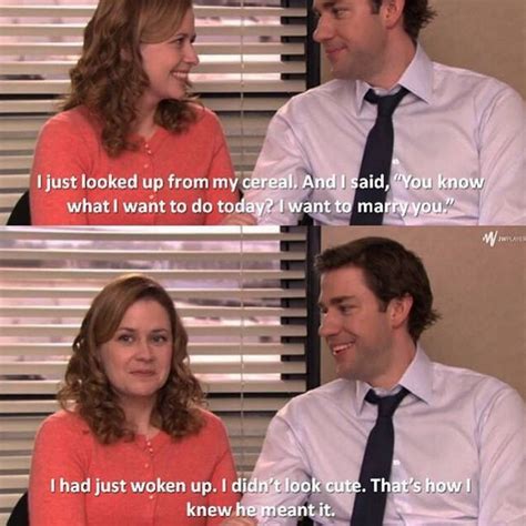 Need some good-feels today. Jim and Pam always bring those! Share in them with me. | The office ...