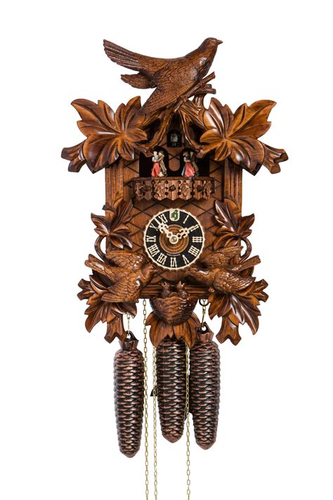 Original handmade Black Forest Cuckoo Clock / Made in Germany 2-867400-4tnu - The world of ...