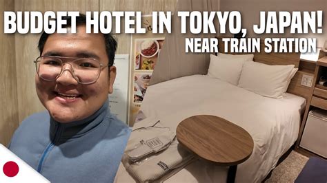 TOKYO VLOG • Budget Hotel in Tokyo near Train Station | Ivan de Guzman - YouTube