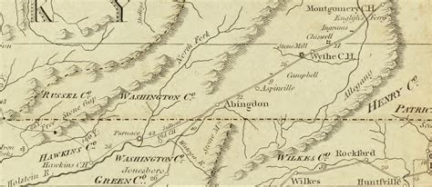 Map Of Virginia Tennessee Border - Amanda Marigold