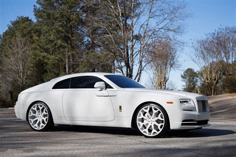 White on White Bespoke Rolls Royce Wraith — CARiD.com Gallery