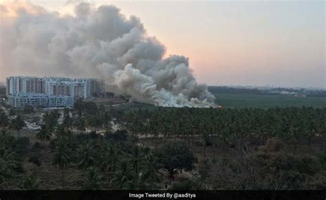 Bellandur Lake On Fire, Toxic Smoke Leaves Bengaluru Angry And Stunned