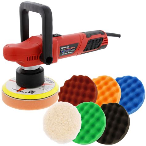 6" Variable Speed Random Orbit Dual-Action Polisher, 6 Pad Buffing Polishing Kit | eBay