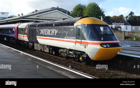 Intercity 125 British Rail Class 43 (HST) 43185 at Newton Abbot Stock Photo, Royalty Free Image ...