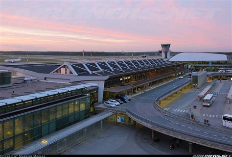 Vantaa airport, serving Helsinki - I flew there three times in 2013 ...