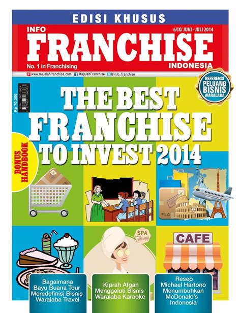 Info Franchise Magazine Indonesia-June 2014 Magazine