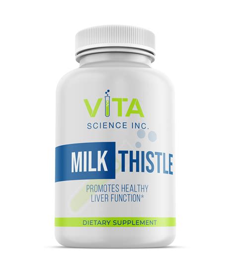 Milk Thistle Capsules – Vita Science Inc