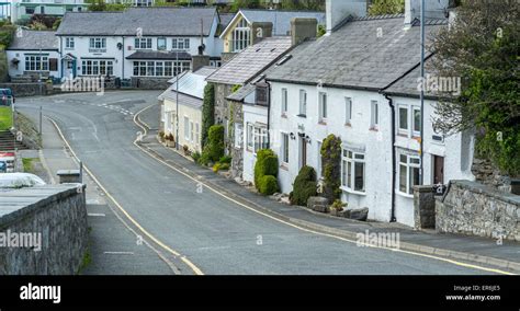 Moelfre fishing village, Anglesey, North Wales, UK Stock Photo - Alamy