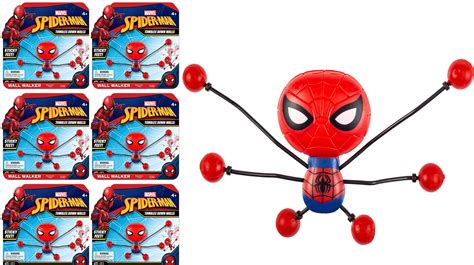 Buy JA-RU Spiderman Stretchy Window-Crawler (6 Units) | Wall-Climber ...