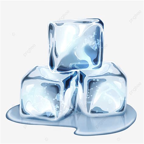 Melting Ice Cubes Wallpaper