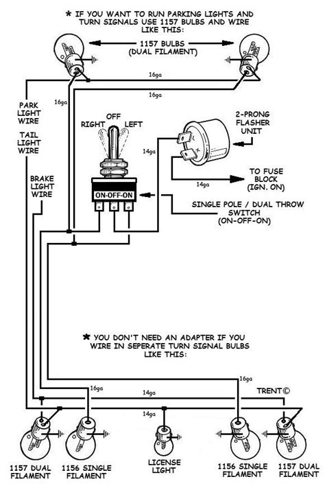 Motorcycle Turn Signal Switch Wiring Diagram