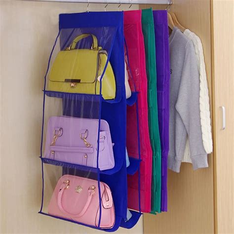 Handbag Organizer Tote Bag Hanging Organizers Storage Storage Organizer Pocket Hangers Home ...