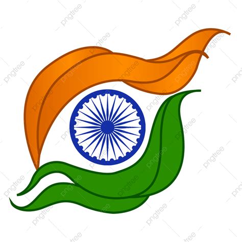 Indian Independence Day With Creative Flag Shape Vector Hd Images, Indian Independence Day, 15th ...