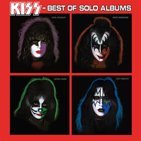 ‎Альбом «Kiss - Best Of Solo Albums» (Gene Simmons, Ace Frehley, Paul Stanley & Peter Criss) в ...