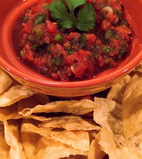 Fresh Homemade Salsa and Chips! | Norine's Nest