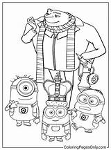 20  Despicable Me 4 Coloring Pages Free Printable PDF & Online sketch template