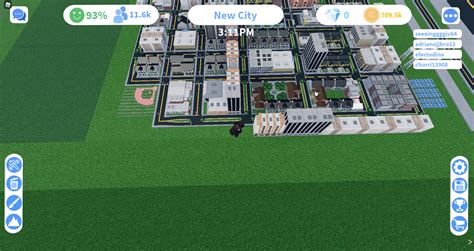 Made a city in mini city, in about 4 sittings, tried to make it look ...