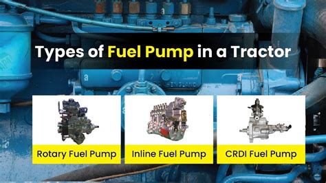 Types of Fuel Pump in a Tractor - Tractorkarvan