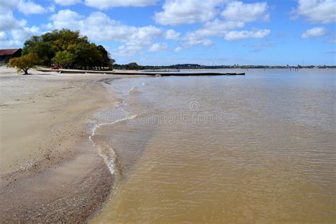 Colonia Del Sacramento Beach Stock Image - Image of peaceful ...