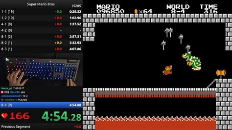 New Super Mario Bros. World Record Half-Second From Perfect Run