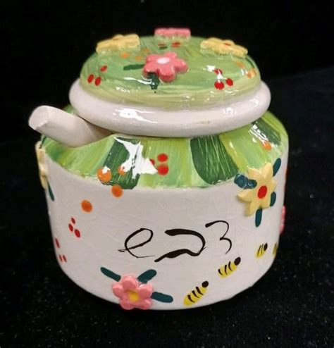 Ceramic Honey Pot