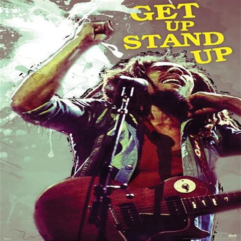 Bob Marley Get Up, Stand Up Poster – Sunshine Daydream