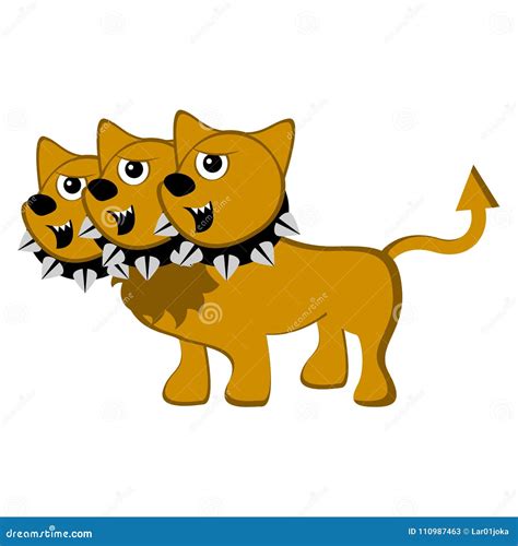 Cerberus Cartoon Vector Illustration | CartoonDealer.com #31973064