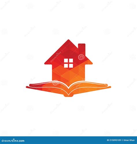 Book House Logo Design Template. Stock Vector - Illustration of bookstore, office: 215095109