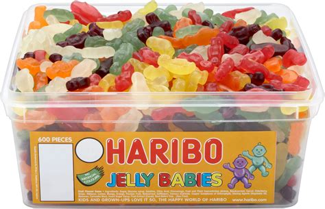 Haribo Mini Jelly Babies Tub 600 Pieces Pick N Mix Sweets 5012035902872 | eBay