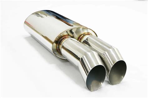 High Performance Dual Exhaust Muffler - Buy Fiber Exhaust Muffler,High ...