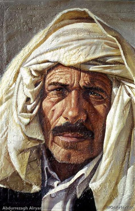 Painting by Libyan artist Abdurrezagh Alryani | Egyptian art, Painter artist, Portrait