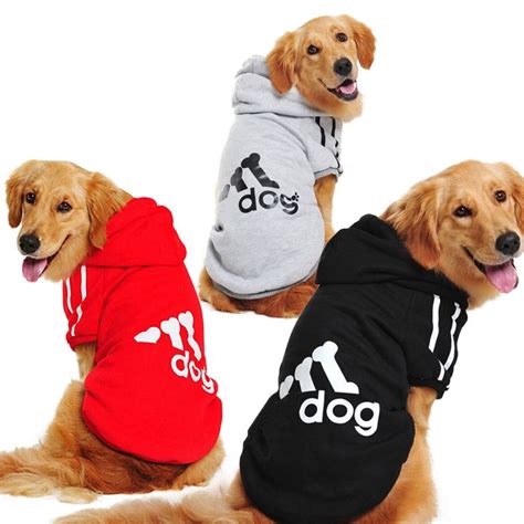 comprar Otoño Invierno perro grande ropa de abrigo de algodón con capucha deportiva para Golden ...