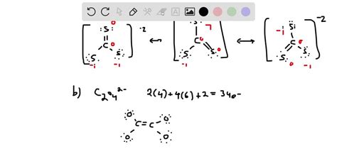 SOLVED: For each of the following species: ─ Show the calculation of valence electrons. ─ Write ...