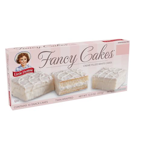 Little Debbie Fancy Cakes, 10 ct, 12.5 oz - Walmart.com - Walmart.com