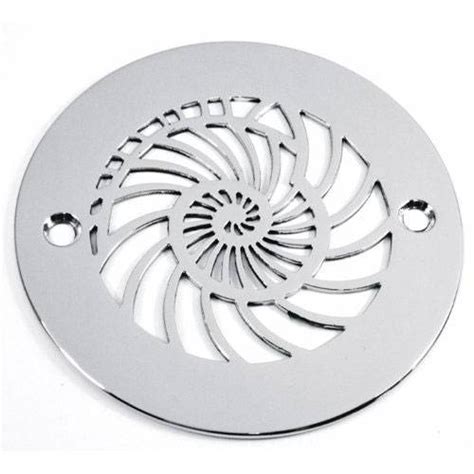 4 Inch Round Shower Drain Cover Replacement, Oceanus Nautilus