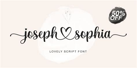 Font Joseph Sophia: descargar e instalar en el WEB sitio