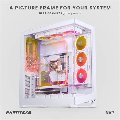 Phanteks NV7 D-RGB with Front and Side Glass Panels Full Tower Case ...