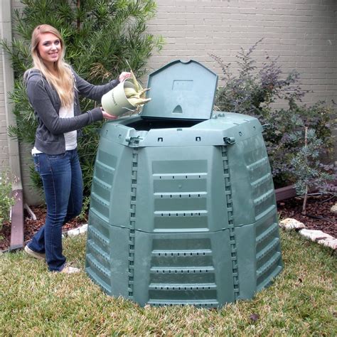 Exaco 267 Gal. Thermo Star 1000 Recycled Plastic Compost Bin - Green - Walmart.com