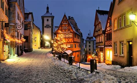 Matador Network — Rothenburg ob der Tauber, Germany, in the winter.