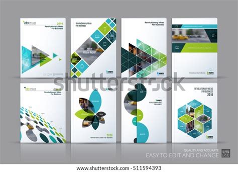 Business Vector Set Brochure Template Layout Stock Vector (Royalty Free ...