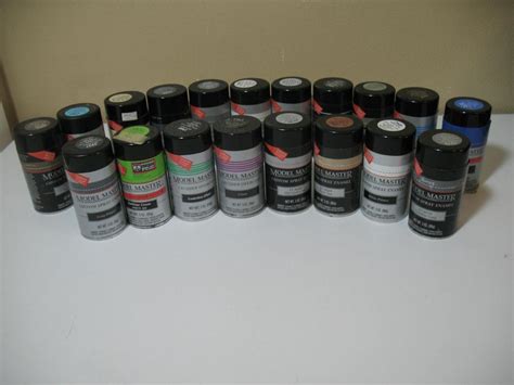 Lot (19) TESTOR "MODEL MASTER" 3 oz. Spray Enamel Model Paints (Asst Colors) #B | #1808239038